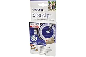 Büchel Lot de 72 réflecteurs 3 m scotchlite sekuclip speichenstrahler