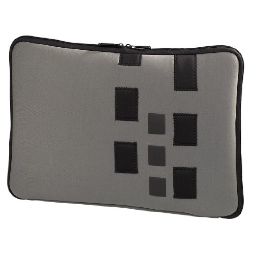 Hama Neopren Notebook-Cover Cuboid für MacBook bis 43 cm (17 Zoll) grau