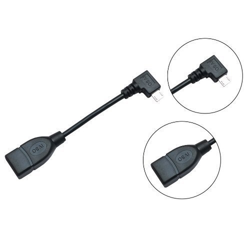 IVSO Micro-USB-Kabel Host-OTG, für Samsung Galaxy Tablet A 10.1 2016 (SM-T580N/ SM-T585N), Schwarz - 5