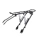 Price comparison product image Bicycle Rear Rack Bike Cargo Carrier Racks Mountain Bike Disc Brakes V Brake Shelf Rear Frame Bicycle Rear Shelf