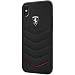 Produktbild Ferrari Heritage Quilted Leder Hardcover iPhone X schwarz