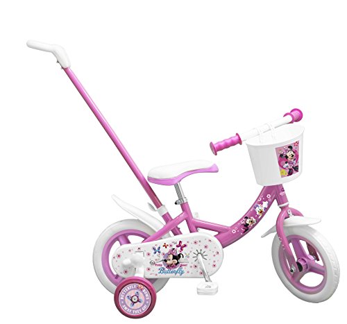 Toimsa - Bike for Children with Cane Directional under Licence Minnie Mouse 10
