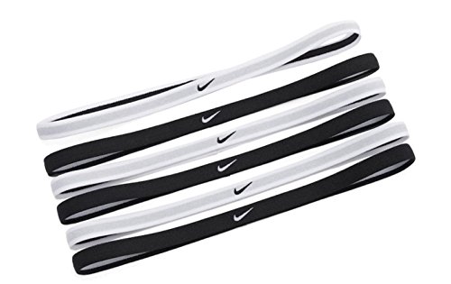 Preisvergleich Produktbild Nike Damen Swoosh Stirnband, Black / White, OSFM