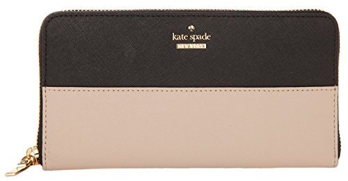 Preisvergleich Produktbild Kate Spade Damen Geldbörse Cameron Street Lacey tusk / Black PWRU5073B-913