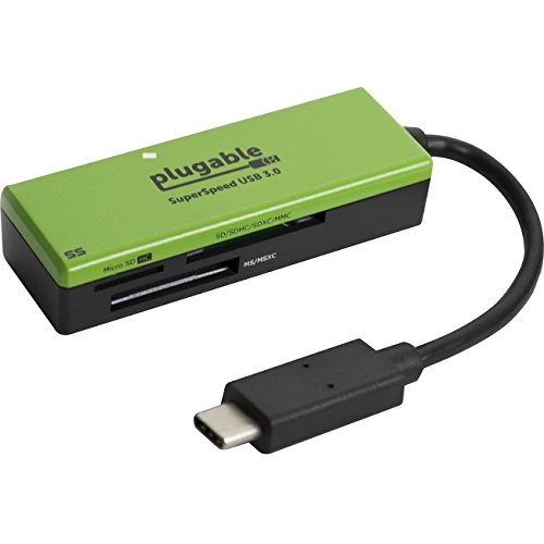 Plugable Typ-C (USB-C) USB Flash Memory (Flash-Speicher) Kartenleser