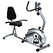 Price comparison product image Charles Bentley Recumbent Exercise Bike With 8 Level Adjustable Resistance 4kg Flywheel Cardio Workout - Black / Silver