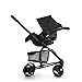 Hauck Miami 4S Trio Set Travel System (Caviar/Silver)
