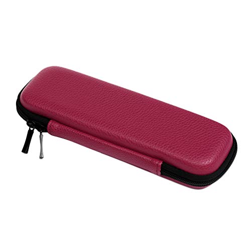 Preisvergleich Produktbild Mlorras Hülle für Apple Pencil, Einfarbiger Leder Stiftkasten Klappbares Brieftasche Schutzhülle Wallet Case Cover mit Integrierten Kartensteckplätzen