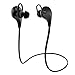 Produktbild AUKEY Sport Bluetooth Kopfhörer 4.1 Stereo Headset Ohrhörer In Ear Kopfhörer mit Mikrofon für iOS und Android Handys iPhone Samsung HTC iPad (Schwarz)