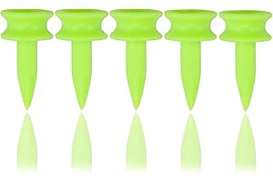 Zivisk Tees de golf en plastique 25MM petits tees de golf verts 1"