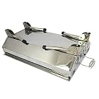 TMD-Line BBQ Holzkohlegrill 45 x 30cm Klappgrill Standgrill Tragbar Camping Garten Grill – Bild 3