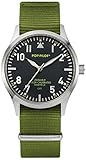 Pop-Pilot Unisex-Armbanduhr CPT Analog Quarz Nylon P4260362631014