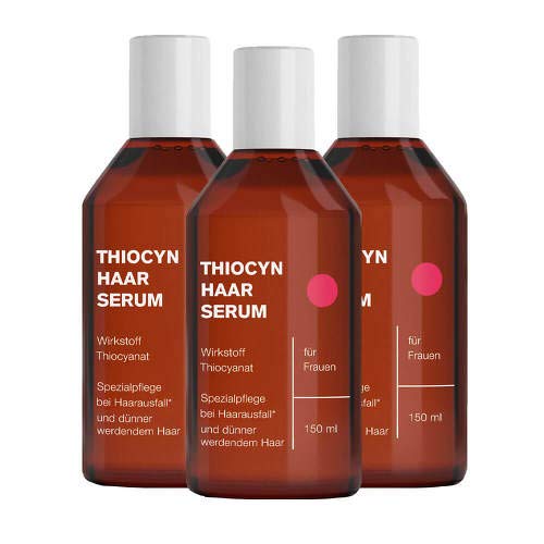 THIOCYN Haarserum Frauen 3x150 ml Vorteilspackung 450 ml Flaschen