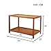 Produktbild ChunSe Home-Speicher,Desktop-Rack-Drucker-Massivholz-Regal Mikrowelle Rack Office-Datei-Rahmen Multilayer-Einstellbare Schicht Hohe Display-Regal (Größe: 43/53 * 32 * 40cm), D