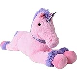 El caballo de peluche de alta calidad mide aproximadamente 80x22x30cm y se fabrica de acuerdo con la norma CE EN71. Es lavable hasta 30ºC. El peso es de 500g