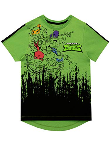 Teenage Mutant Ninja Turtles Boys T-Shirt Green Age 5 to 6 Years