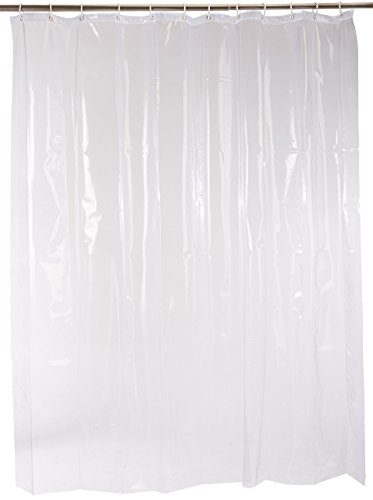 AmazonBasics-Untervorhang, PVC, Transparent, 180 x 200 cm - 2