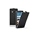 Produktbild coque2mobile ® Klappetui/Schutzhülle mit Silikon bruchsicher für HTC One M9 schwarz