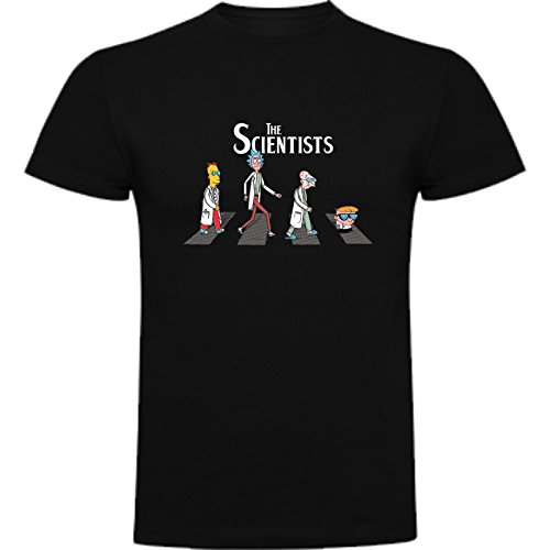 Camiseta de Rick and Morty Divertida Friky Smith Tiny Beatles Hombre L