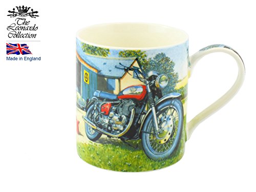 Classic Norton Motorbike Fine Art Watercolour China Mug in Gift Box by GD Publishing
