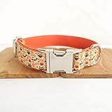 El collar para mascotas de nylon y material de algodón es cómodo y no causa desgaste en el pelaje o la piel del perro