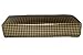 Effect Beauty Gold & Black Checked Manicure Table Arm Rest / Manicure Cushion