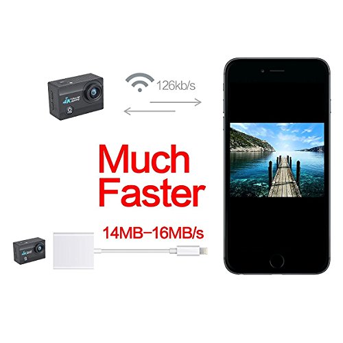 Eximtrade 2in1 Lightning Steckverbinder und Micro USB SD Kartenleser Fotos Videos für Apple iPhone 5/5s/6/6s/6 Plus/6s Plus/7/7 Plus, iPad, Samsung Galaxy S4/S5/S6/S6 Edge/S6 Edge Plus/S7 Edge/Note 3/Note 4/Note 5, HTC One, Motorola, Sony Xperia, andere Android smartphones und tablets - 7