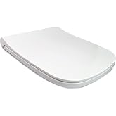 Square Toilet Seat Slow Closing Thermoplast