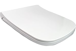 Kare Klozet Kapağı Yavaş Kapanır Thermoplast