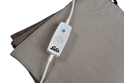 Solis Tellerwärmer, Bis 10 Teller mit 32 cm Durchmesser, Waschbar, Automatische Wärmeregulierung, Maxi Gourmet Tellerwärmer, Beige/Choco, Typ 865 - 2