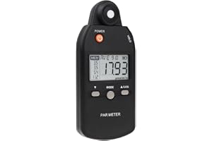 PAR Meter Belysningsstyrka Meter PPFD Quantum Sensor Full-Spectrum Record Function Indoor Outdoor Plant Light Meter
