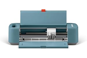 LOKLiK Macchina da taglio in denim blu intelligente carta tessile, 56 x 18 x 14,5 cm