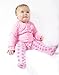 Crawlerz Pink Safety Romper with Anti-Slip Safety Grip (6 - 9 Months)