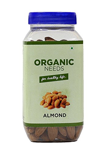 Organic Needs Natural Almond, 500g - Pack of 2 RS.550 (62.00% Off) - Amazon