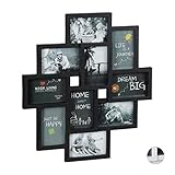 fotorahmen collage online Basics: Stabiler Rahmen und Scheibe aus Kunststoff - Kein Zersplittern - HxBxT: ca. 55 x 50 x 2,5 cm