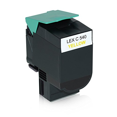 4 Toner kompatibel zu Lexmark C540N, C543DN, C544DN, C544DW, X543DN, X544DN, X546DTN, X548DE – Schwarz 2.500 Seiten, Color je 2.000 Seiten - 5