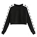 Produktbild Gestreifte Pullover Damen Briskorry Frauen Herbst Winter Hoodie Sweatshirt Kapuzenpullover Rundhals Kapuzenpulli Langarm Oberteile Tops