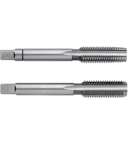 Jeu De 2 Tarauds à Main HSS MF8 KS Tools 331.1107 - Pour Filetage Pas 100 - Outillage Professionnel Durable