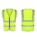 Produktbild Warnweste Reflektorweste Reflektierende Weste Sicherheitsweste Pannenweste Sicherheits zubehör für Erwachsene und Kinder von Sue Supply Zum Auto Laufen Motorrad Fahrrad,Fluoreszierendes Gelb