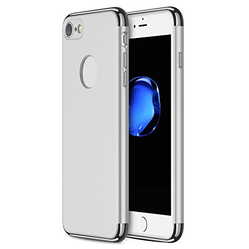 Hosaire Funda iPhone 7 3 en 1 Anti-Scratch Anti-huella dactilar a prueba de choque Marco Electroplate con superficie antideslizante cubierta Excelente agarre el caso para el iPhone 7 oro reviews Hosaire Funda iPhone 7 3 en 1 Anti-Scratch Anti-huella dactilar a prueba de choque Marco Electroplate con superficie antideslizante cubierta Excelente agarre el caso para el iPhone 7 oro