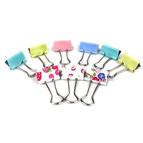 Goodlucky365 1 Clips de Metal de Papel 48 Clips de Colores Sujetapapeles 12 Estilo Estampado Clips de Carpeta Clips de Papel 1 caja x 60 series reviews Goodlucky365 1 Clips de Metal de Papel 48 Clips de Colores Sujetapapeles 12 Estilo Estampado Clips de Carpeta Clips de Papel 1 caja x 60 series