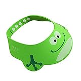 YunQi bebé niños champú baño proteger sombrero Cartoon niños ajustable suave baño ducha...