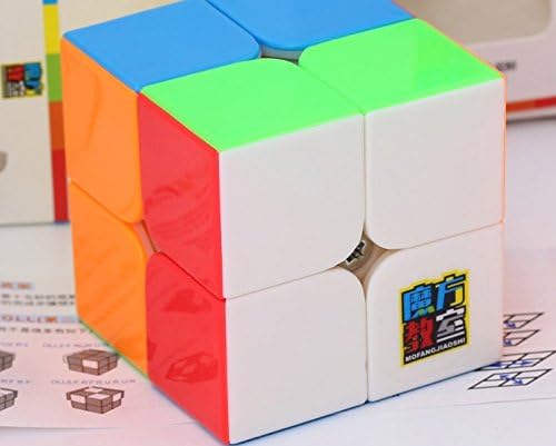 Gadget Career Mofang Jiaoshi Magic Cube 2x2x2 Stickerless Speed Puzzle Cube