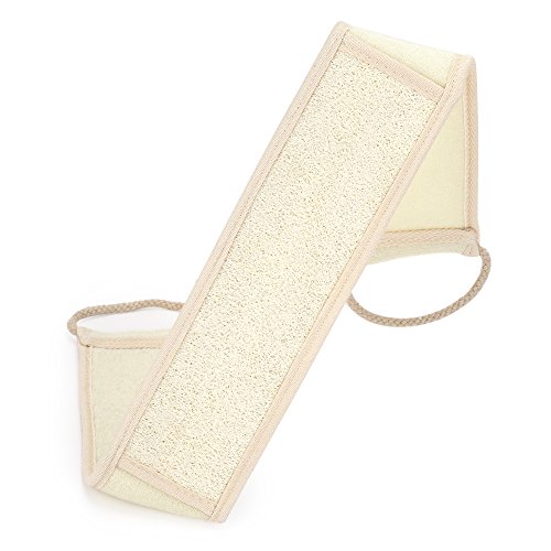 BESTOPE® Natural Loofah Exfoliating Back Scrubber Premium Scrubber Facial Exfoliator Pad