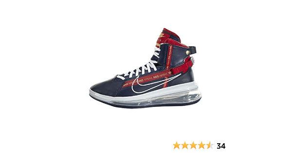 Buy Nike Men's Air Max 720 Satrn Basketball Shoes (12, Midnight  Navy/White/Gym Red) at Amazon.in