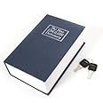 Anadi Large Size XL Hidden Secret Book Safe Vault Box with 2 Keys Jewelry Money Cash Box Locker Jeweler Home Safe Box Dictionary for Office Home