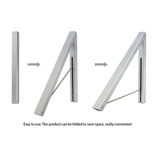 WINOMO Kleiderhaken Klappbar Wand-Kleiderständer - 2