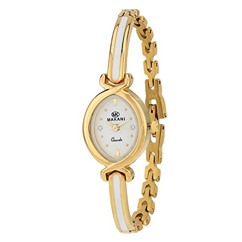 Makani Diva Collection Analog White Dial Women