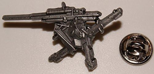 Flak 8.8&nbsp;cm WW2 German Artillery Gun Pin Badge - Pin 393