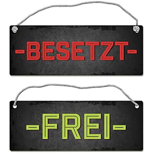 Suchergebnis auf Amazon.de für: frei besetzt schilder